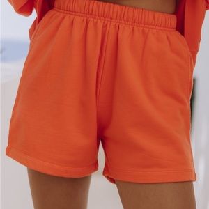 Daily Drills Orange Shorts Size M/L